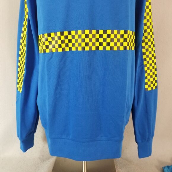 Puma sweatshirt sweater men's 2XL XXL blue long sleeve NEW - Picture 4 of 15